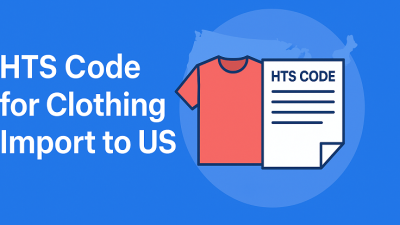 HTS Code for Clothing Import to USA: A Complete Guide